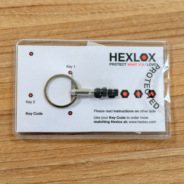 Hexlox Komponentensicherung gegen Diebstahl